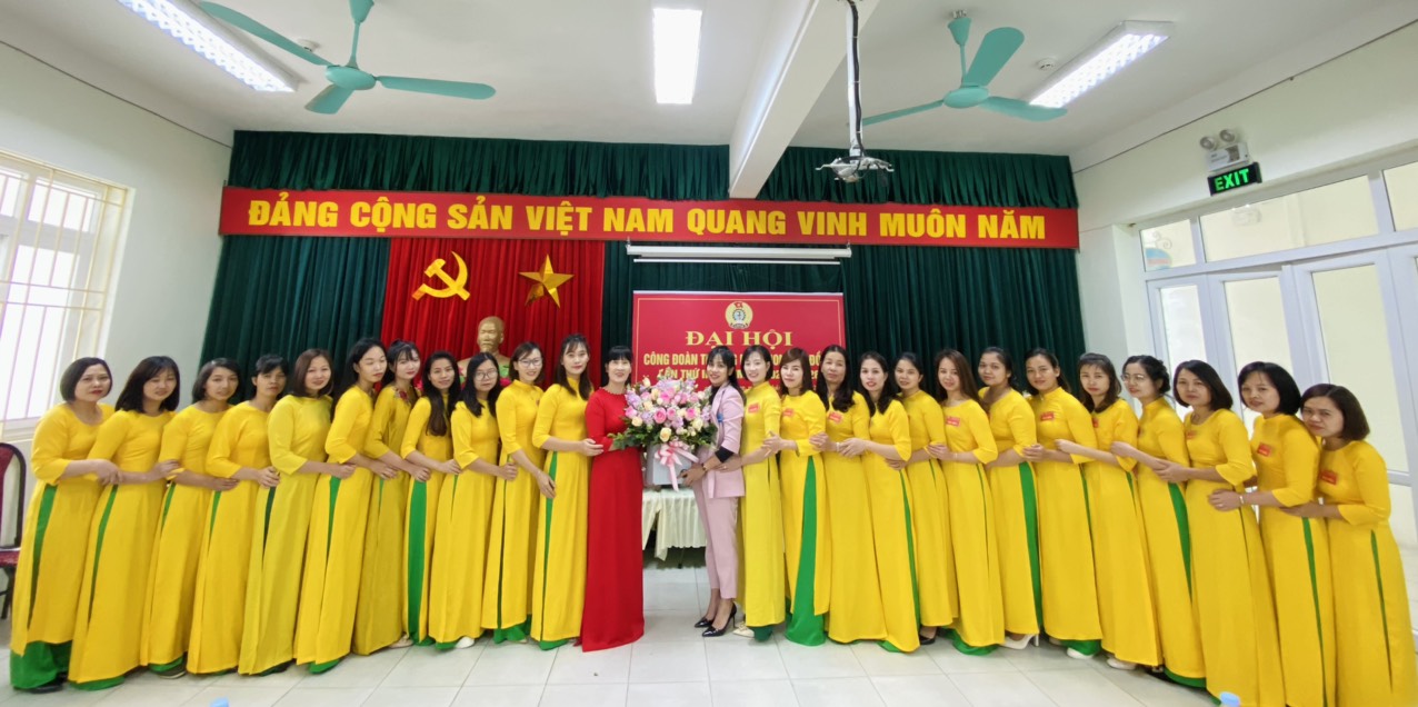 Đại hội Công đoàn trường MN Kim Đồng lần thứ II, nhiệm kỳ 2023-2028.